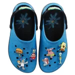 Crocs x Bob Esponja Calça Quadrada Tamanco Fora da Quadra ‘Fenda do Biquíni’