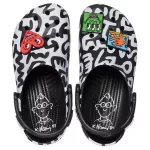 Crocs x Keith Haring Classic Tamanco ‘Preto Branco’