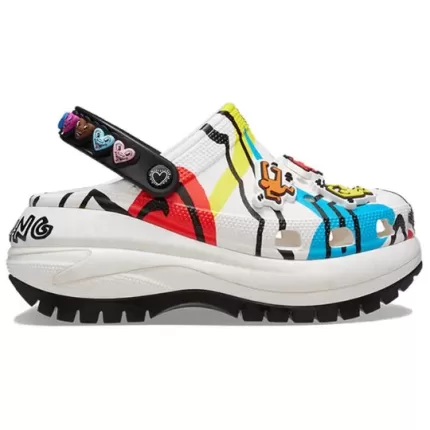 Crocs x Keith Haring Mega Crush Clog ‘White Multi’