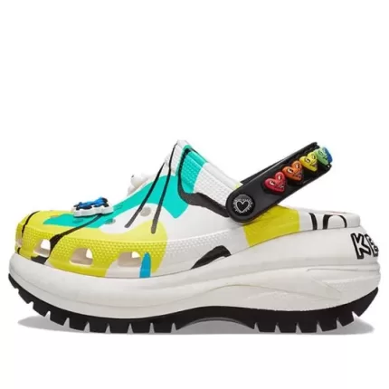 Crocs x Keith Haring Mega Crush Clog ‘White Multi’