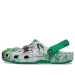 Crocs x Laboratórios Futura Classic Tamanco ‘Green Ivy’