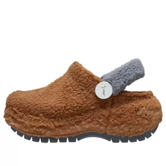 Crocs x Lil Nas Classic Mega Crush Crocs ‘Brown Grey’