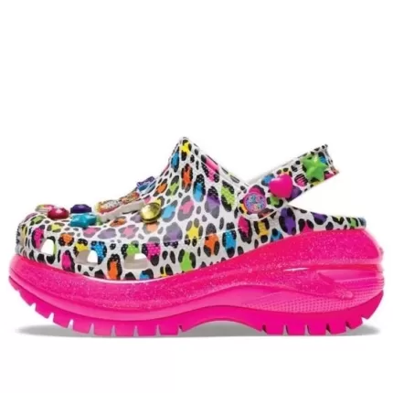 Crocs x Lisa Frank Mega Crush Clogs ‘Pink Multi’