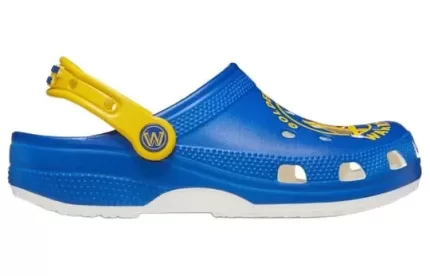 Crocs x NBA Golden State Warriors Classic Tamanco ‘Azul Amarelo’