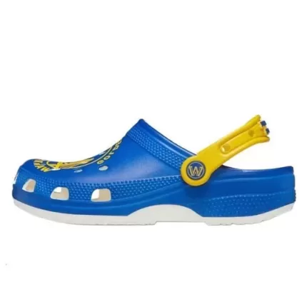 Crocs x NBA Golden State Warriors Classic Tamanco ‘Azul Amarelo’