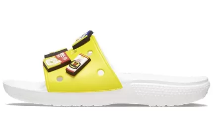 Crocs x Ottogi Slide ‘Branco Amarelo’