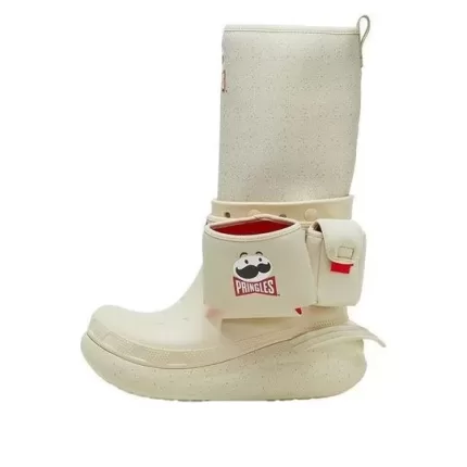Crocs x Pringles Boots ‘Branco Vermelho’