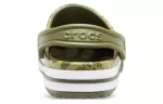 Crocs4 Impressão Camuflagem Verde Sandálias Unissex