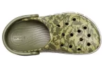 Crocs4 Impressão Camuflagem Verde Sandálias Unissex