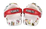 (GS) Crocs Amendoim Classic Clogs ‘Branco Vermelho’