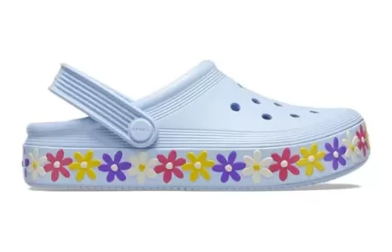 (GS) Crocs Banda Baya Charm Band Clogs ‘Blue Multi’