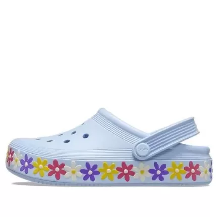 (GS) Crocs Banda Baya Charm Band Clogs ‘Blue Multi’