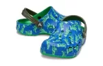 (GS) Crocs Baya Impresso Clogs ‘Blue Bolt Multi’