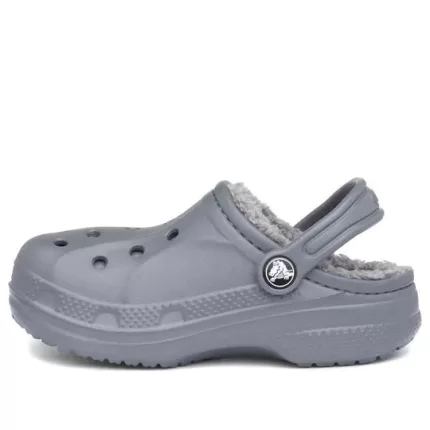 (GS) Crocs Baya Lined Clogs ‘Carvão’