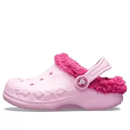 (GS) Crocs Baya Lined Clogs ‘Pink Rose’ 11745-6CZ