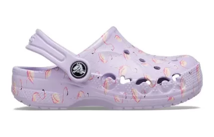 (GS) Crocs Baya Sazonal Impresso Clogs ‘Roxo’
