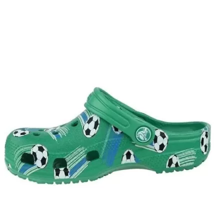 (GS) Crocs Classic Bola Esportiva Clogs ‘Verde Branco’