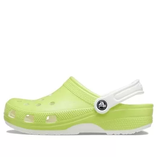 (GS) Crocs Classic Brilha no escuro Clogs ‘Verde’
