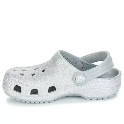 (GS) Crocs Classic Brilho Clogs ‘Prata’
