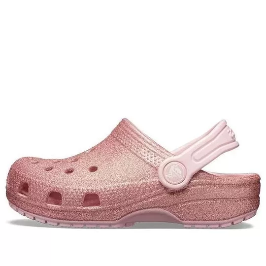(GS) Crocs Classic Brilho Clogs ‘Rosa Rosa’