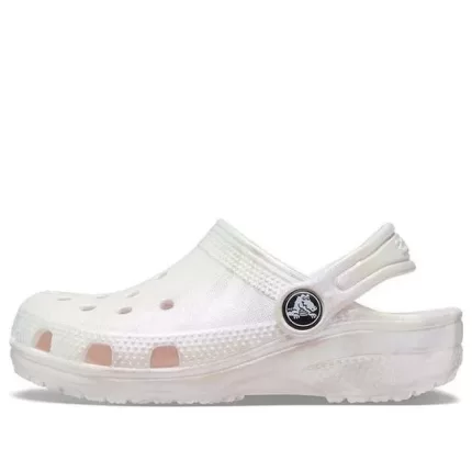 (GS) Crocs Classic Clogs ‘Mármore Branco Rosa’