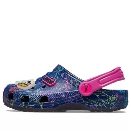 (GS) Crocs Classic Disney Villains Clogs ‘Azul Roxo Rosa’ 207722-03