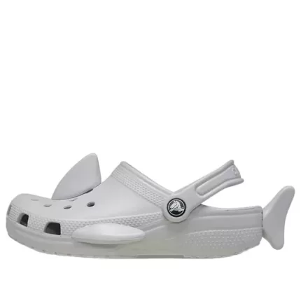 (GS) Crocs Classic EU SOU Tubarão Clogs ‘Cinza’