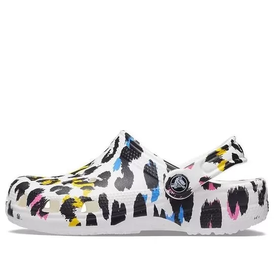 (GS) Crocs Classic Fora deste mundo Clogs ‘White Multi’