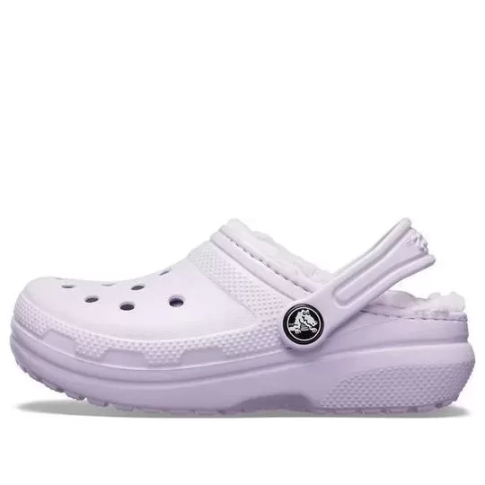 (GS) Crocs Classic Forrado Clogs ‘Lilás’