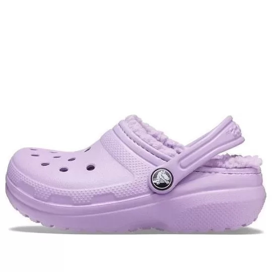 (GS) Crocs Classic Forrado Clogs ‘Lilás’