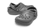 (GS) Crocs Classic Forrado Clogs ‘Slate Grey Smoke’