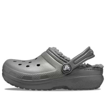 (GS) Crocs Classic Forrado Clogs ‘Slate Grey Smoke’