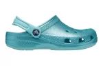 (GS) Crocs Classic Glitter Clog ‘Blue Teal’