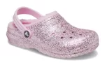 (GS) Crocs Classic Glitter forrado Clogs ‘Rosa’