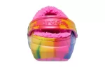 (GS) Crocs Classic Gráfico TieDye forrado Clogs ‘Azul Rosa’
