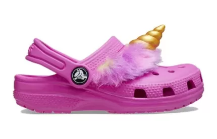 (GS) Crocs Classic I AM Unicorn Clog ‘Fuchsia Gold’