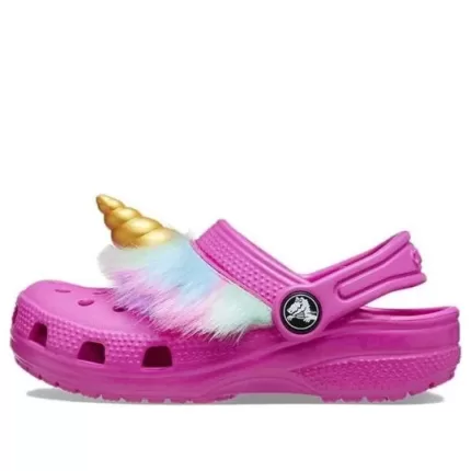 (GS) Crocs Classic I AM Unicorn Clog ‘Fuchsia Gold’