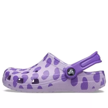 (GS) Crocs Classic Ícone fácil Clogs ‘Roxo’