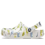 (GS) Crocs Classic Impressão de caracteres Clogs ‘Branco’