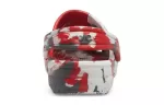 (GS) Crocs Classic Marmoreado Clogs ‘Branco Vermelho Cinza’