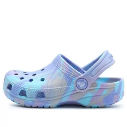 (GS) Crocs Classic Marmoreado Clogs ‘Moon Jelly Multi’