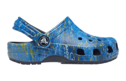 (GS) Crocs Classic Mossy Oak Coastal Clogs ‘Azul’