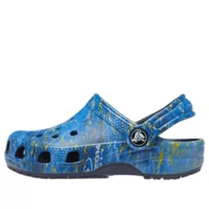 (GS) Crocs Classic Mossy Oak Coastal Clogs ‘Azul’
