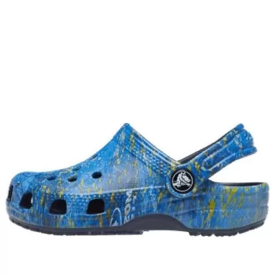(GS) Crocs Classic Mossy Oak Coastal Clogs ‘Azul’