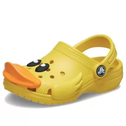 (GS) Crocs Classic Pato Clags ‘Amarelo Laranja’
