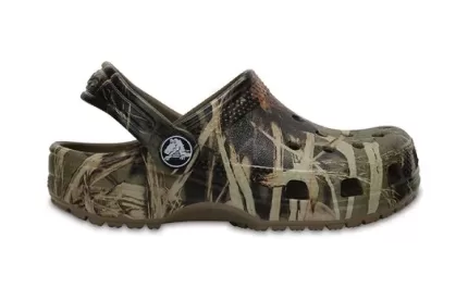 (GS) Crocs Classic Realtree Clogs ‘Olive Bege’