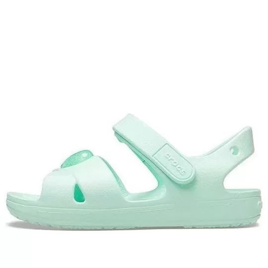 (GS) Crocs Classic Sandálias Cross-Strap ‘Mint Green’