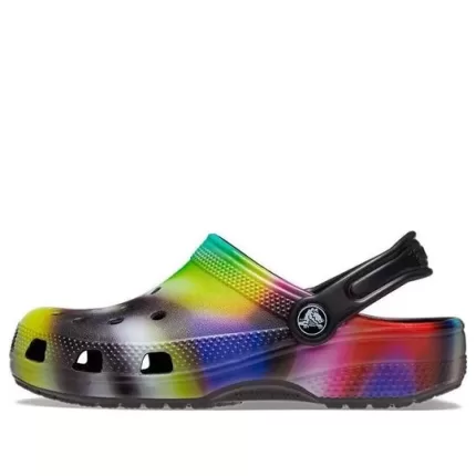 (GS) Crocs Classic Solarizado Clogs ‘Preto Multi’