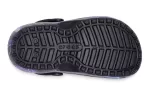 (GS) Crocs Classic Tamanco Fuzz-Lined ‘Black Lightning’