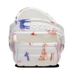 (GS) Crocs Classic Tamanco com impressão de caracteres K ‘Branco Vermelho Azul’